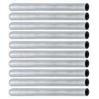 10Pcs Pipe Insulation Foam Tubes Self Adhesive Insulation Foam Wrap Aluminum Foil Pipe Covers