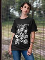 Retro Slipknot American Band Rock Konzert 70s 80s 90s Damen Oversize T-Shirt 2XL