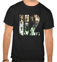 U2 U 2 Rock Music Black T-Shirt -1012- 2XL