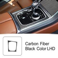 Car Accessories Console Gear Shift Panel Frame Carbon Fiber For BMW 8 Series G14 G15 G16 - Interior Decorative Sticker LHD