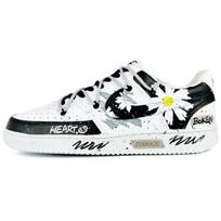 Nike Court Vision 1 žemi riedlenčių batai vyriški Balti Juodi DH2987-101(Komanda45-) 40.5