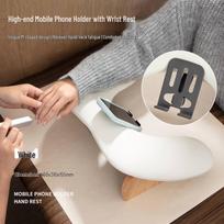 Miss Honey Foldable U-Shaped Nail Art Hand Rest with Phone Holder - High-End, Soft Slope Design No Specification