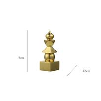 Buddhist Feng Shui Brass Five Element Pagoda-amulet Pagoda Lucky Amulet Heaven And Earth Home Decor Tibetan Treasures Crafts