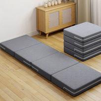Nešiojamas putų gumos čiužinys Sulankstomas dizainas Nuimamas užvalkalas Biuro miego kilimėlis Nešiojama tinginio sofa Biuro naudojimui white
