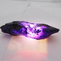 Natural Tanzanite Purple 120.30 Ct Uncut Rough Huge Loose Gemstone CERTIFIED 66.6 mm approx violetinė