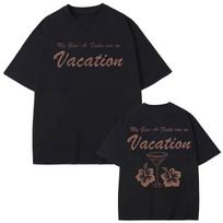 Sabrina Carpenter Double Sided Print T-shirt Men Women Vintage Fashion T-shirts Summer 100%cotton Oversized T Shirt Streetwear S