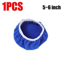 5-10 Inches Car Waxing Polishing Sleeve Microfiber Polisher Pad Wash Buffer Waxing Sleeve Auto Body Care Cleaning Accessories