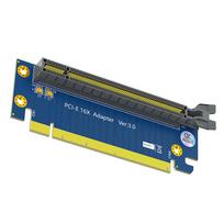 PCI-E 16X Riser Card Adapter, GPU 90-degree Male-to-Female Adapter, Version 4.0.