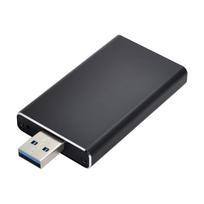 NFHK Mini PCI-E mSATA to USB 3.0 External SSD PCBA Conversion Adapter with Pen Driver Card and Case