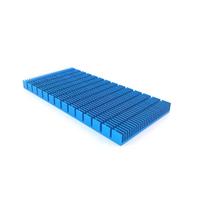 Awxlumv Aluminum Heatsink Cooling Fin Large 150 x 74 x 10 mm Cooler for PC HDD PCB Power Transistors Blue 1pc