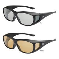 Daiwa fotochrominiai poliarizuoti lęšiai antakiai Pilki žvejybos akiniai nuo saulės (DAIWA) DO-8322H pilka spalva