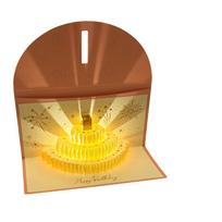 Creative 3D Pop-Up Greeting Card Foldable Lucky Money Envelope  Birthday Party