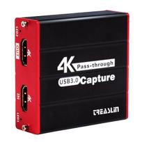TreasLin HDMI Capture Card USB Game Capture Video Capture Lightweight Compact USB Compatible Windows, Linux, Mac Compatible No Power Supply Required