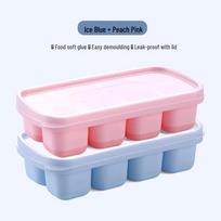 Silicone Ice Cube Tray with Storage Box