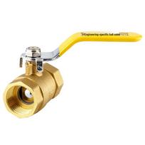 Haisidick GNJZ-18 Two-Piece Brass Ball Valve DN40 1-1/2 inch