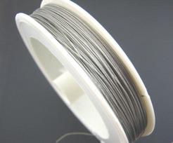 1Roll 50 Meter Silver Color Tiger Tail Beading Wire Steel Wire For DIY Jewelry Making Findings Accessories 0.30-0.45mm