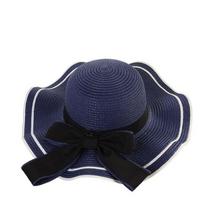 Casual Large Straw Weave Sun Hat Wide Brim Face Slim Sunscreen Bucket Hat Breathable Bohemian Fisherman Hat Ladies/Girls