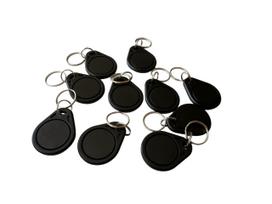 JYJRFID MIFARE Classic 1K M1 Electronic Intelligent Lock ISO14443A 13.56MHz IC Card Multicolor 10pcs (Black)