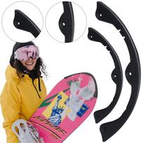 Snowboard Protection Strip Skateboard Deck Guard Protector Arc Design Longboard Dance Board Crash Strip Skateboards Protector China Mainland
