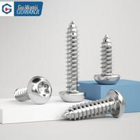 GUWANJI Torx Pan Head Self-Tapping Security Screws M5x35 (20 Pcs)