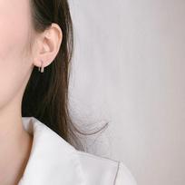 Angel's Tear Ear Hooks: S925 Sterling Silver Autumn-Inspired Women's Earrings