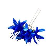 Vintage Large Flower Hair Stick Fairy Simulation Flower Simulation Flower Hairpins Hairpin Bohemian Style Thai Hair Fork Beach