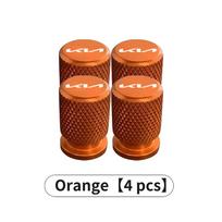 For KIA 4pcs Car Tyre Valve Caps Metal Anti Wear Leakproof Narrow Mouthpiece Ceed Sportage Rio K5 K2 Optima Cerato Venga Sedona