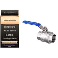 Mucang 304 Stainless Steel Two-Piece Threaded Ball Valve