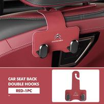 Car Rear Seat Double Head Storage Hook Headrest Hanger Clip For Citroen Grand Berlingo Jumper Celysee Xsara Picasso Aircross