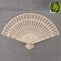 Hollow Wood Carving Fan Chinese Hand-held Carving Folding Fan Wedding Birthday Party Gift Room Handicraft Ornaments Decoration as show
