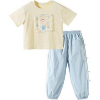 Disney Frozen Elsa Cool-Touch T-shirt & Anti-Mosquito Pants Set 90/52