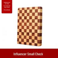 Solid Wood Checkerboard Cutting Board 42x30x3.5cm