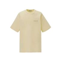 Onitsuka Tiger Medvilniniai trumpomis rankovėmis apvalios apykaklės marškinėliai Unisex Viršutiniai drabužiai 2183B623-750 L beige