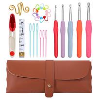Crochet hook set, suitable for beginners, sizes( 6.5mm, 7.0mm, 7.5mm, 8.0mm, 8.5mm, 9mm, 9.5mm to 10.0mm)