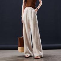 SOFSIL 2026 Summer Women's High-Waist Wide-Leg Casual Pants 29/XL