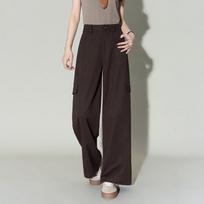 Demana Women's Relaxed Fit Wide-Leg Casual Pants M