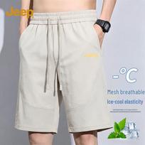 JEEP Men's Summer Antibacterial Mesh Shorts XL