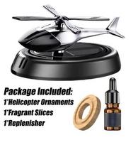 Car Air Freshener Solar Helicopter Propeller Rotating Perfume Diffuser Deodorant Car Fragrance Decor Auto Interior Accessories juoda