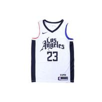 Nike NBA City Edition 19-20 Clippers Williams No. 23 Basketball Jersey Men Tops White AV4644-100 M