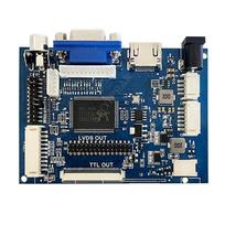 PCB800099 LCD Automobilio GPS Vairuotojo Plokštė: HDMI VGA AV į TTL RGB LVDS