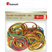 Gumytės pinigams 50g įv.spalvų 45mm TITANUM