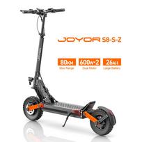 Joyor S8-S-Z Miesto Lauko Elektrinis Paspirtukas Suaugusiems 600W Variklis 48V26Ah Baterija 10 Colių Visureigio Padangos Sulankstomas EScooter