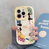 Cute Q Version Cartoon Avatar Suitable for Apple 15promax Mobile Phone Case IPhone 14 New 16 Lanyard 17 AIR iPhone 16 Pro Max