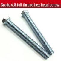 Extra-Long Galvanized Hexagon Bolt & Screw M6-M12