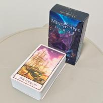 Mindscapes Tarot Deck 80 Pcs Cards Hand-drawn in Oil Pastel in The Style of Classical Landscape Painting 10.3*6cm