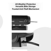Storage Box With Lock Waterproof Bike Password Organizer Bag Anti-Theft Bike Code Lock Box For Men Women Boys Girls Youth Teens China Mainland