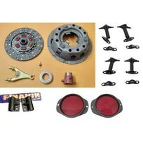 Clutch Kit 9-1/4  For WIllys Jeep CJ-5, M38A1 60-71 + Hinges, Clip, Reflector