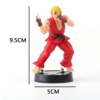Anime Street Fighter Fighting Game Action Figure Ken Masters Hoshi Ryu PVC Kawaii Toys Dolls Room Decor Birthday Gift
