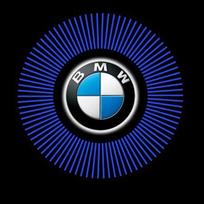 2PCS door LED welcome light wireless door opening light induction lighting for BMW M x1 X2 X3 x4 x5 x6 general lighting. style 1
