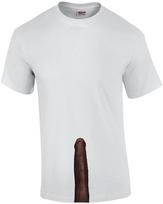 Black Penis Shirt T-shirt S white